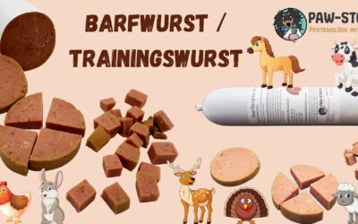 Barfwurst / Hundewurst / Trainingswurst verschiedene Sorten